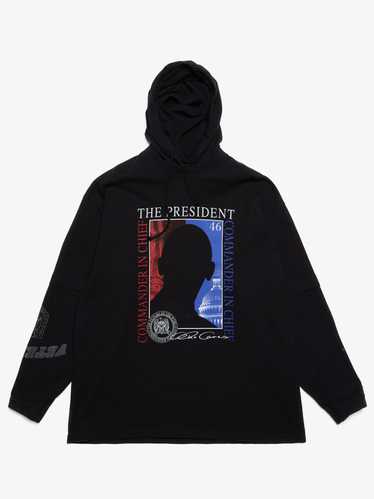 Vetements AW20 The President Black Jersey Hoodie - image 1