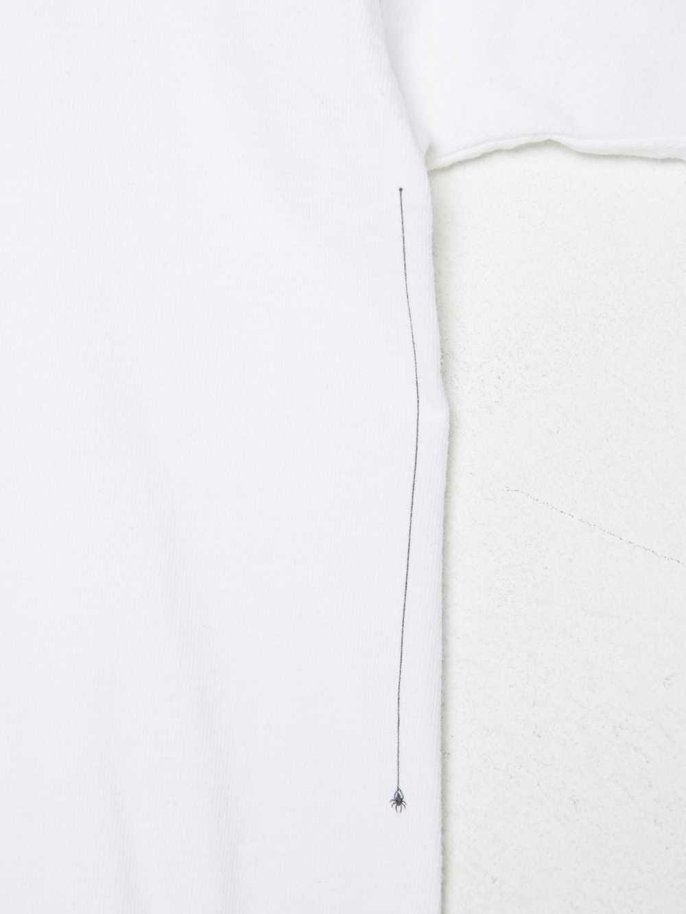 READYMADE White Printed Logo Heavy Cotton T Shirt - image 5