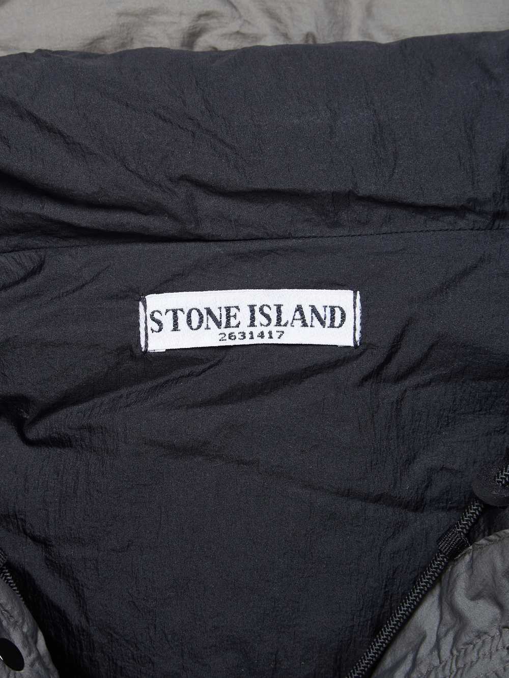 Stone Island Gray Opaque Nylon Tela Downjacket - image 10