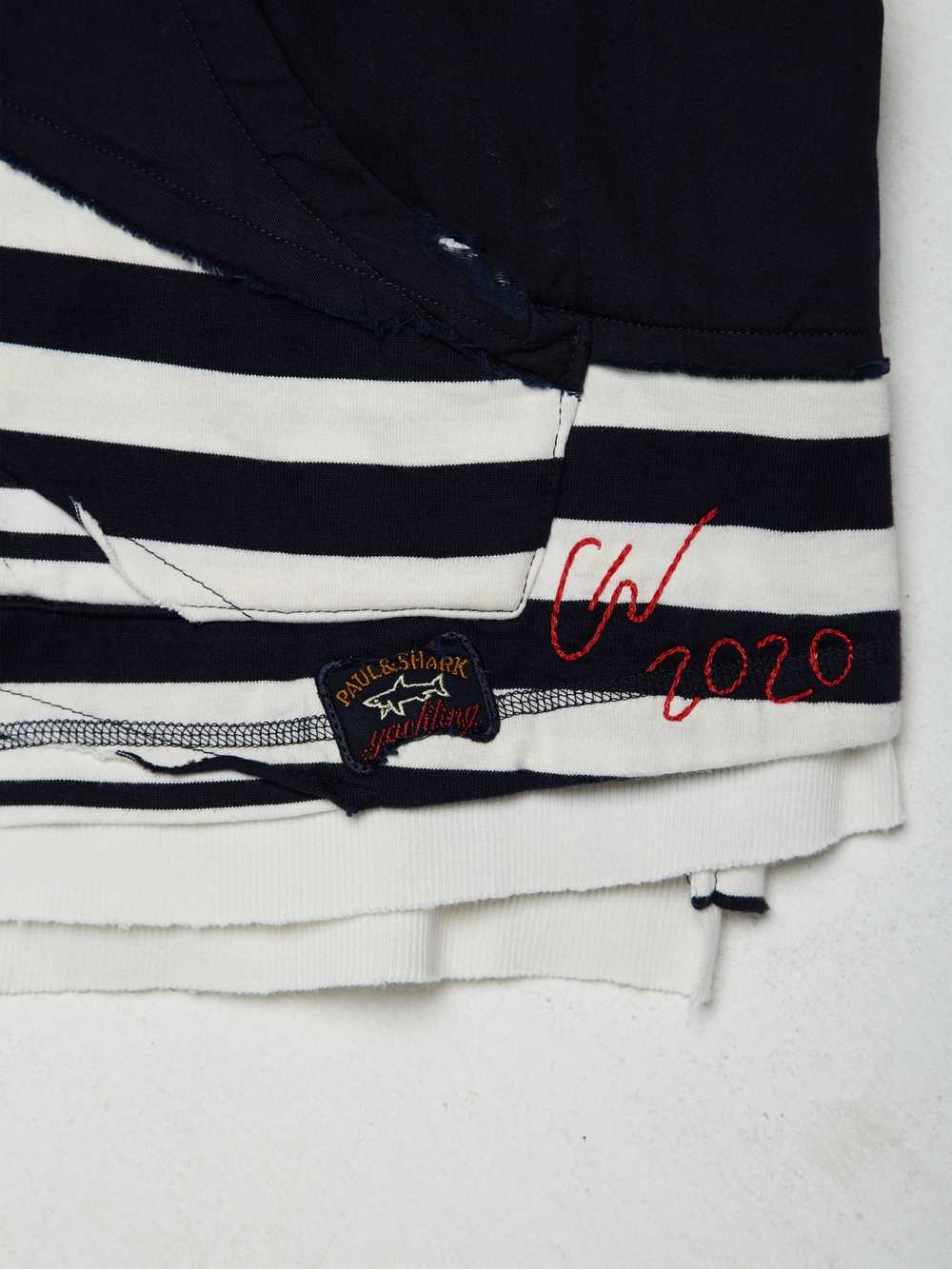 Greg Lauren × Paul & Shark 50 / 50 Navy Striped W… - image 5