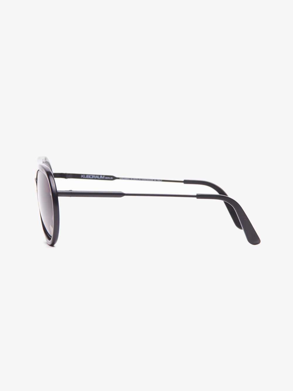 Kuboraum Twin Diopter Round Black Sunglasses - image 3