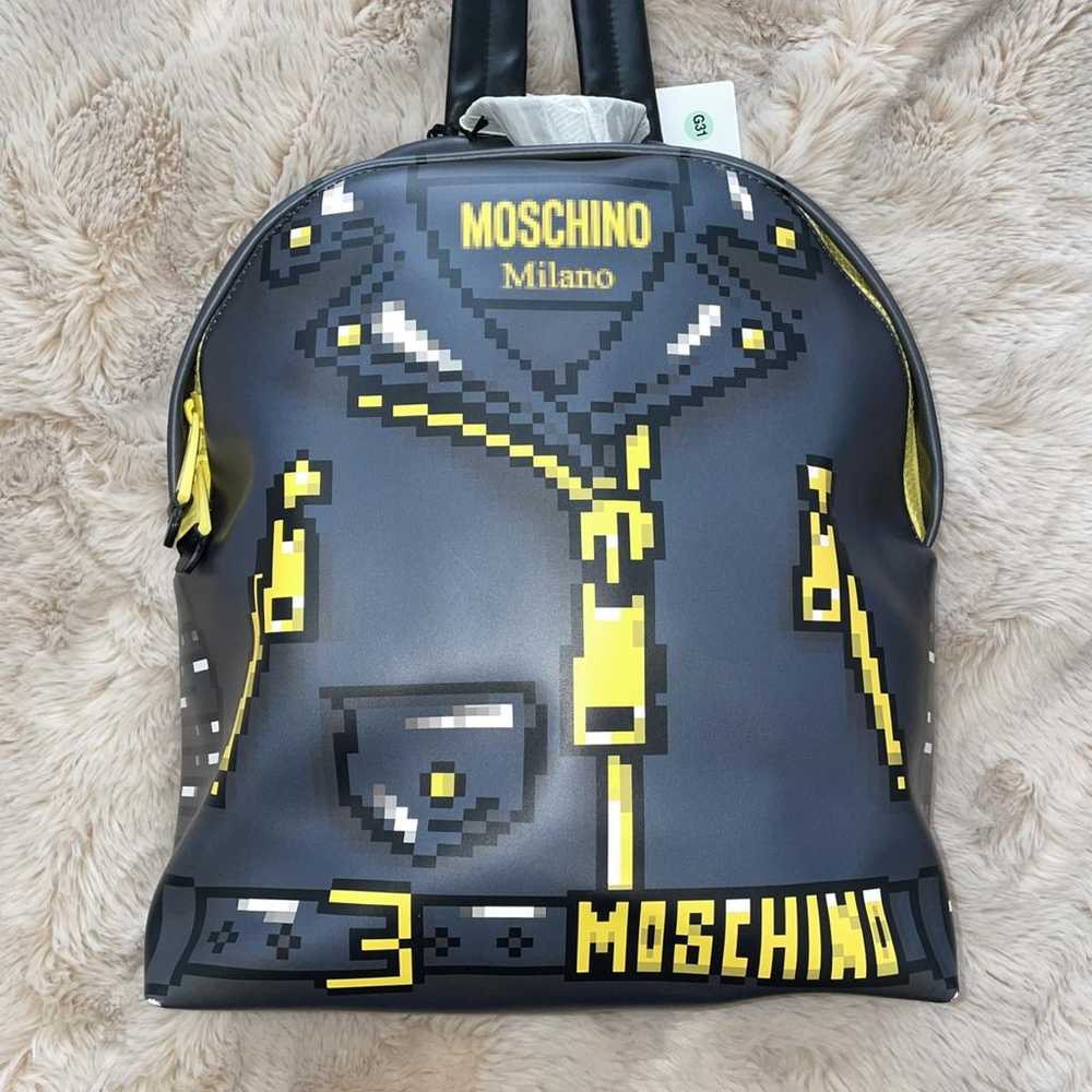 Moschino Leather backpack - image 3