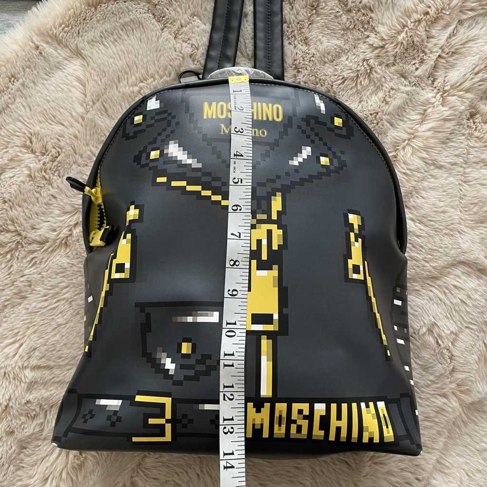 Moschino Leather backpack - image 6