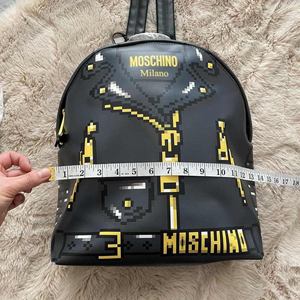 Moschino Leather backpack - image 7