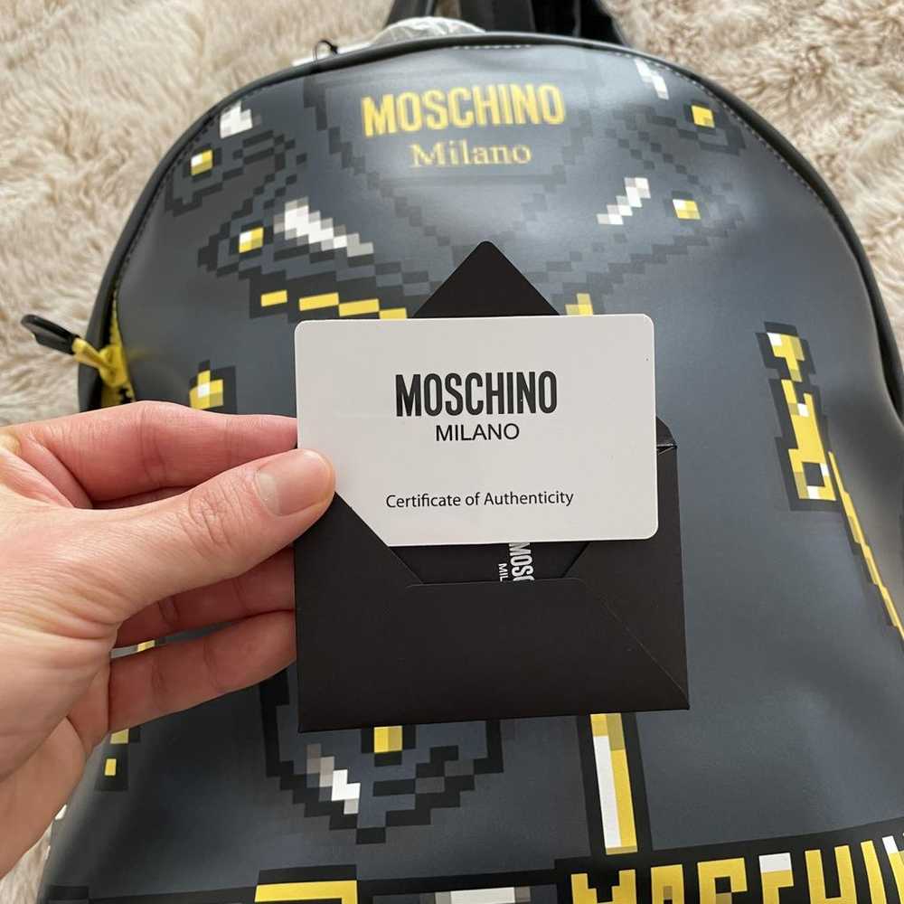 Moschino Leather backpack - image 9