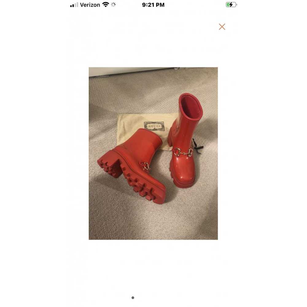 Gucci Wellington boots - image 2