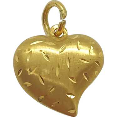 Reversible Witches Heart or Bewitched Heart Charm 