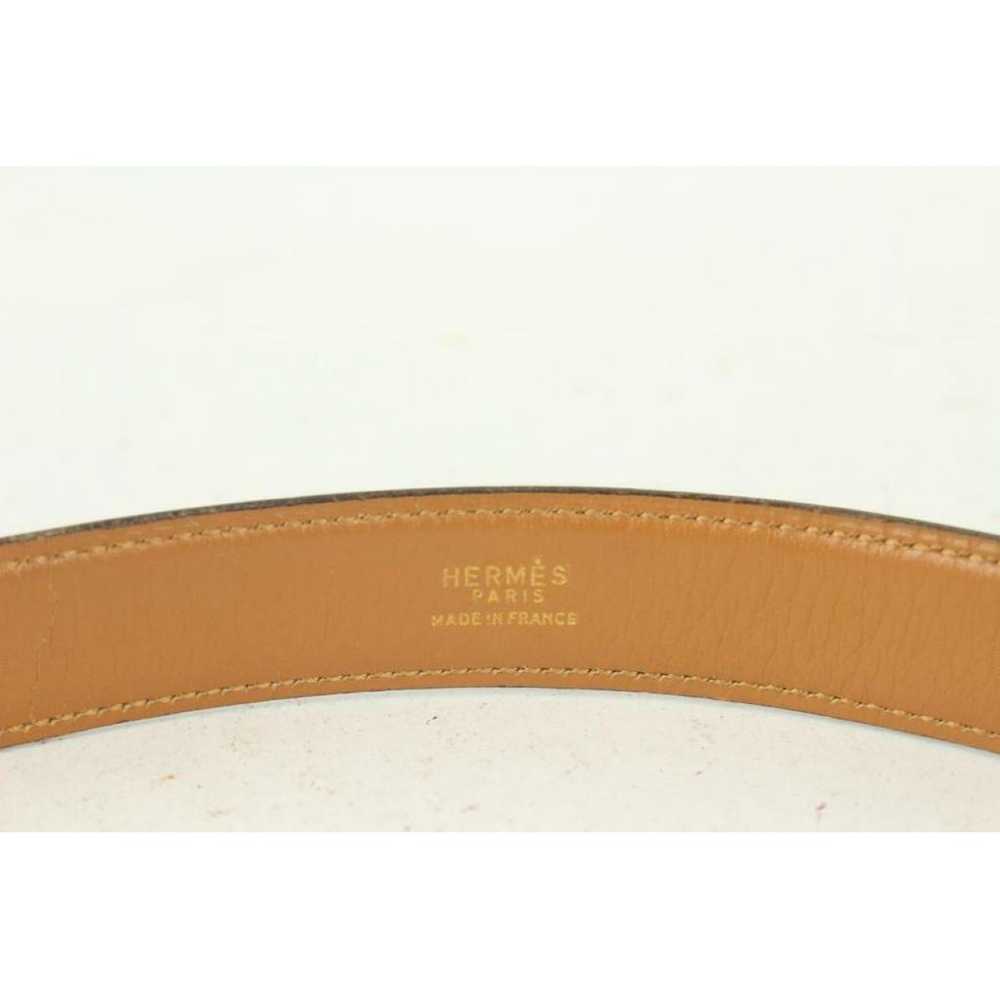 Hermès Leather belt - image 3