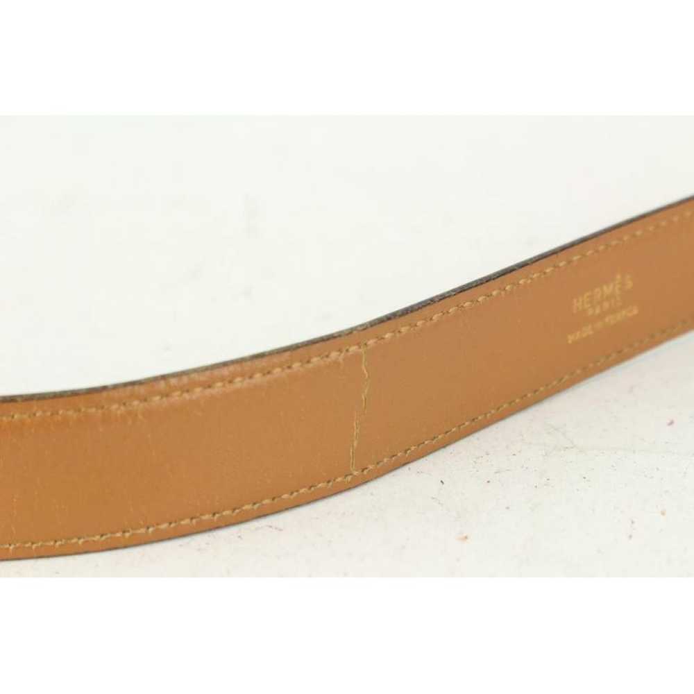 Hermès Leather belt - image 6