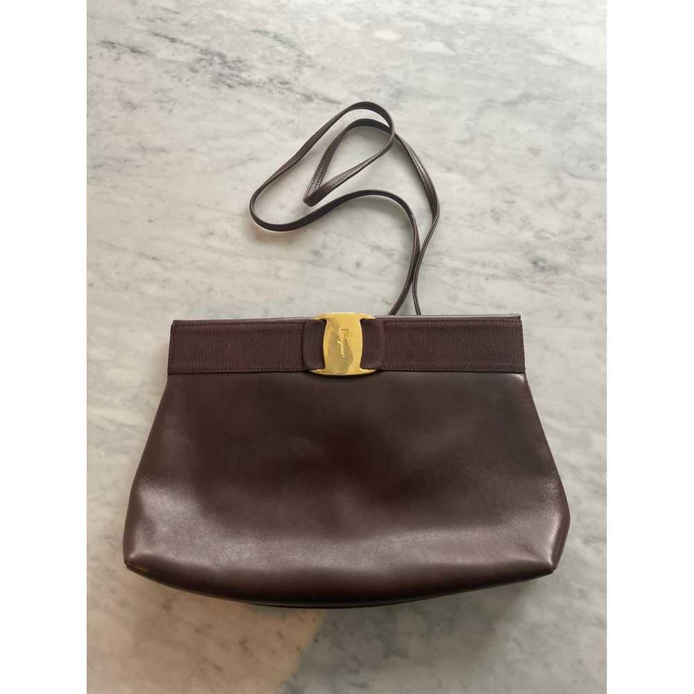 Salvatore Ferragamo Leather clutch bag - image 4