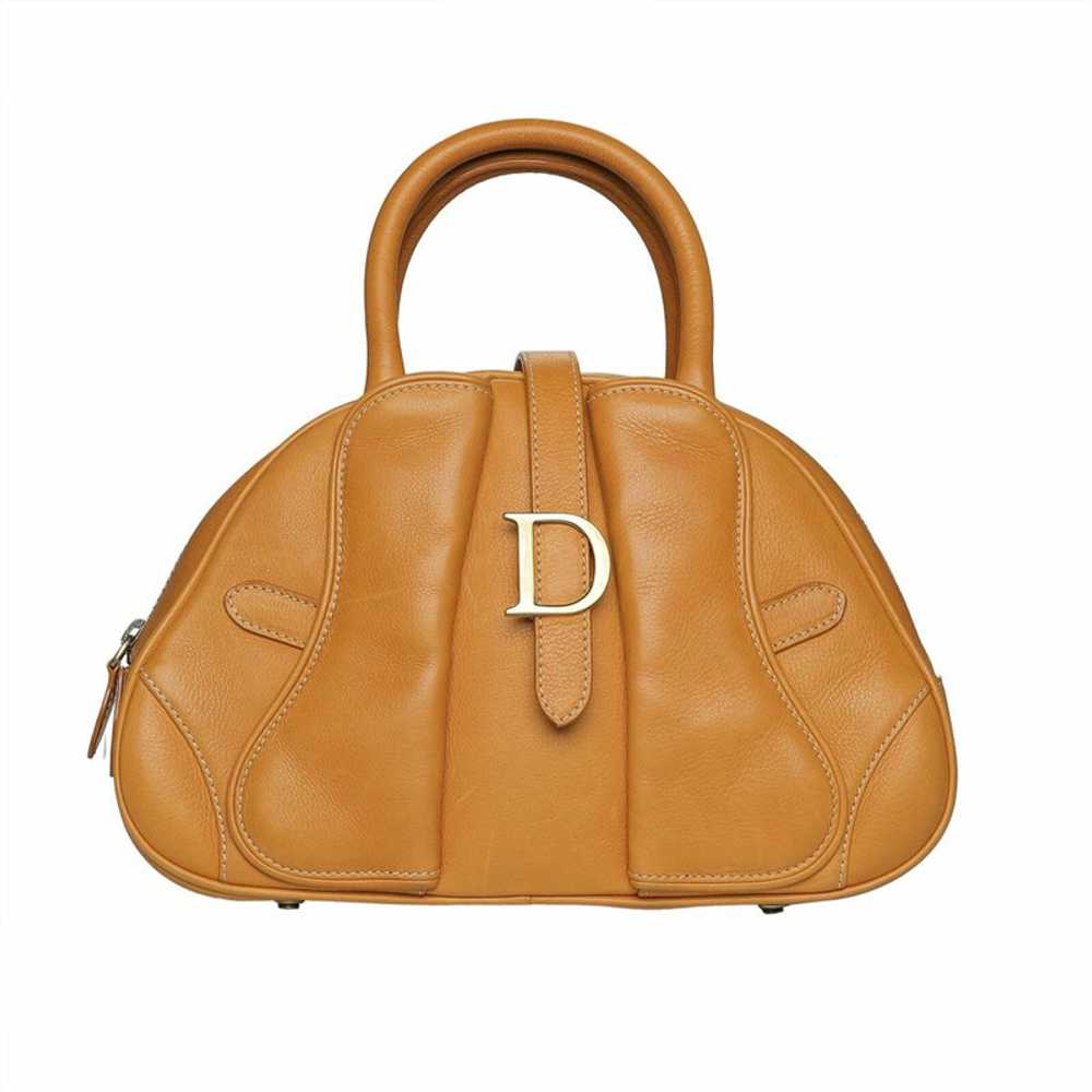 Christian Dior Tote bag Leather in Brown - image 1