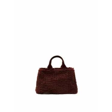 Prada Tote bag Wool in Red - image 1