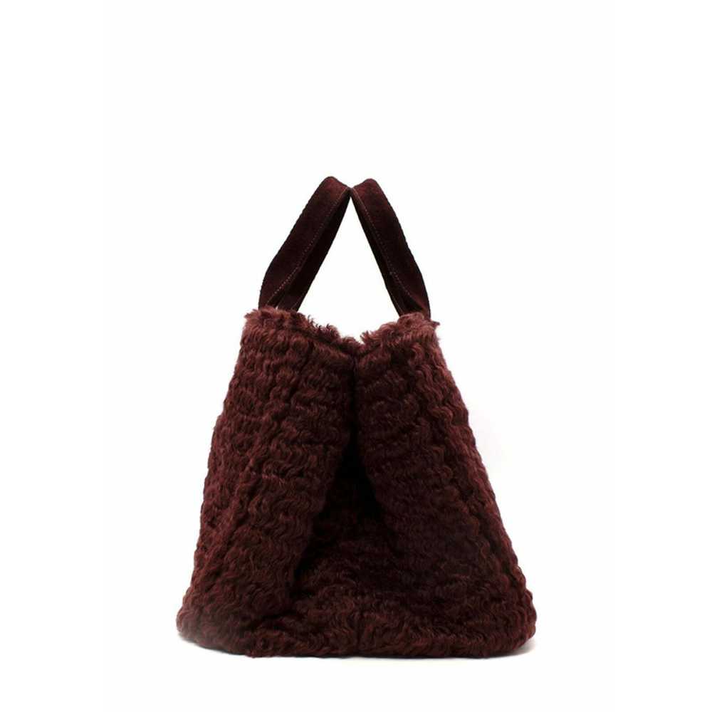 Prada Tote bag Wool in Red - image 4