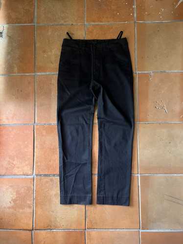 Helmut Lang Early 2000s Helmut Lang Black Chino T… - image 1