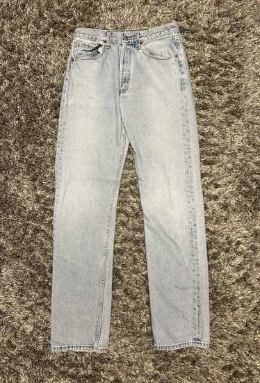 Levi's × Vintage 90s Levi’s 501 Light Wash Jeans