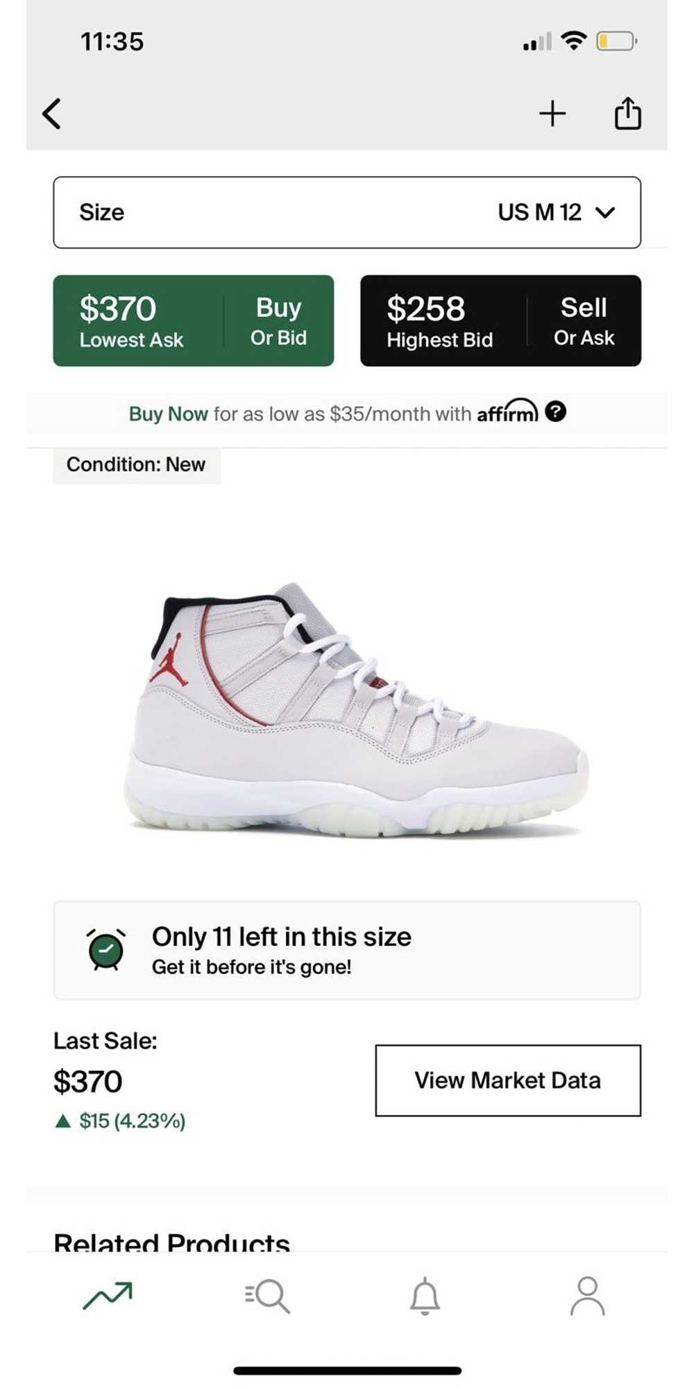 Jordan Brand Jordan 11 Retro Platinum Tint - image 4