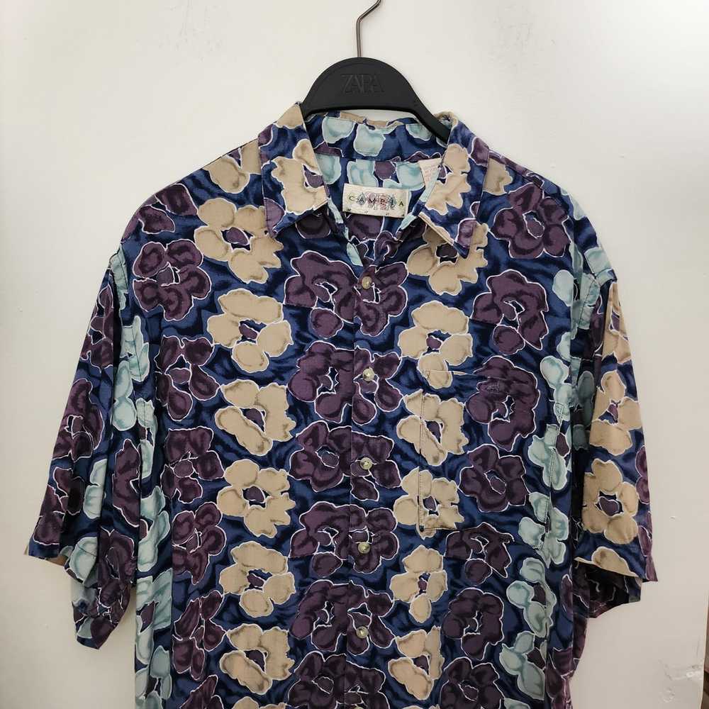 Hawaiian Shirt × Vintage Vintage 80's Aloha Flora… - image 5