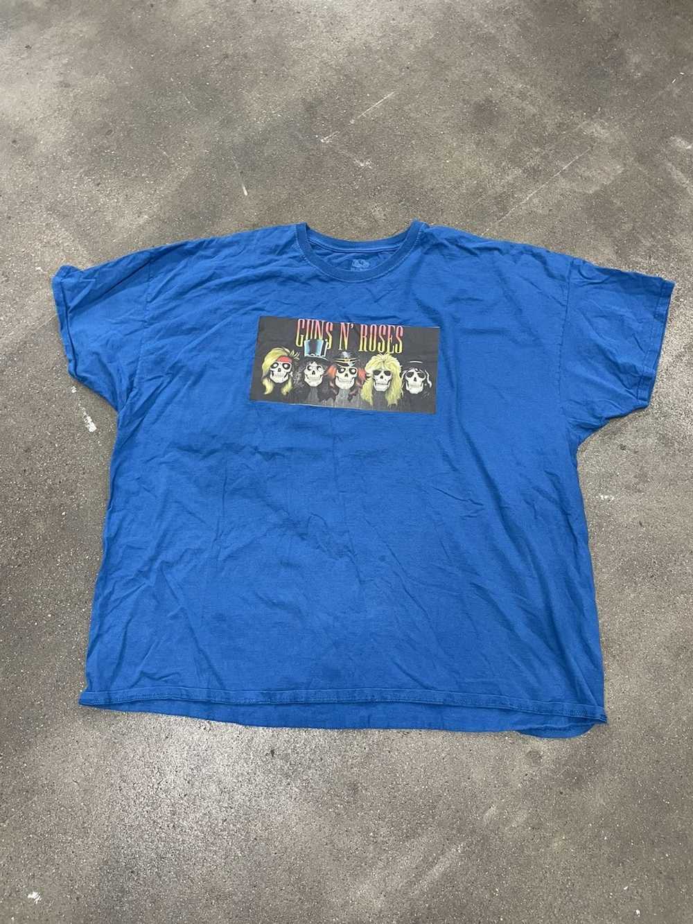 Vintage Vintage 4XL Guns N Roses Skull T-Shirt - image 2
