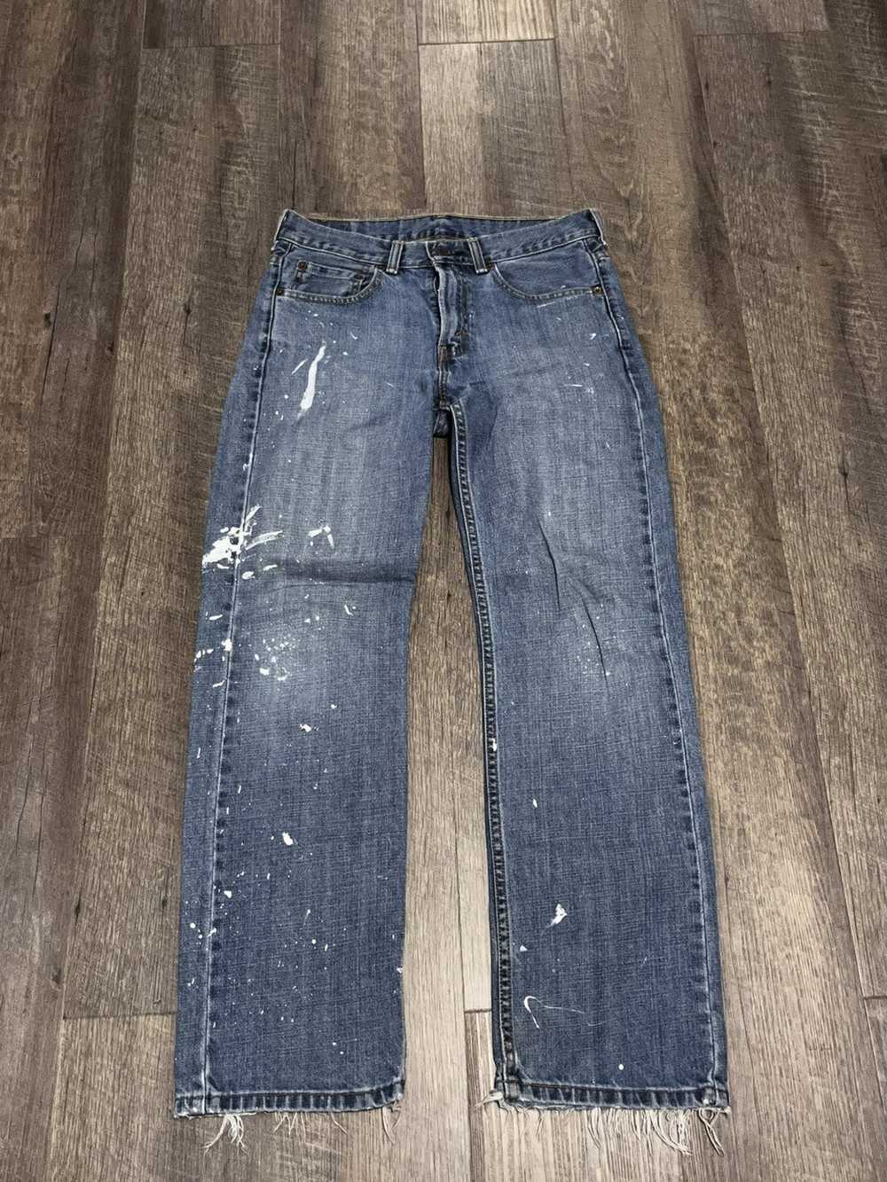 Levi's × Vintage Levis 550 paint splatter jeans 2… - image 1