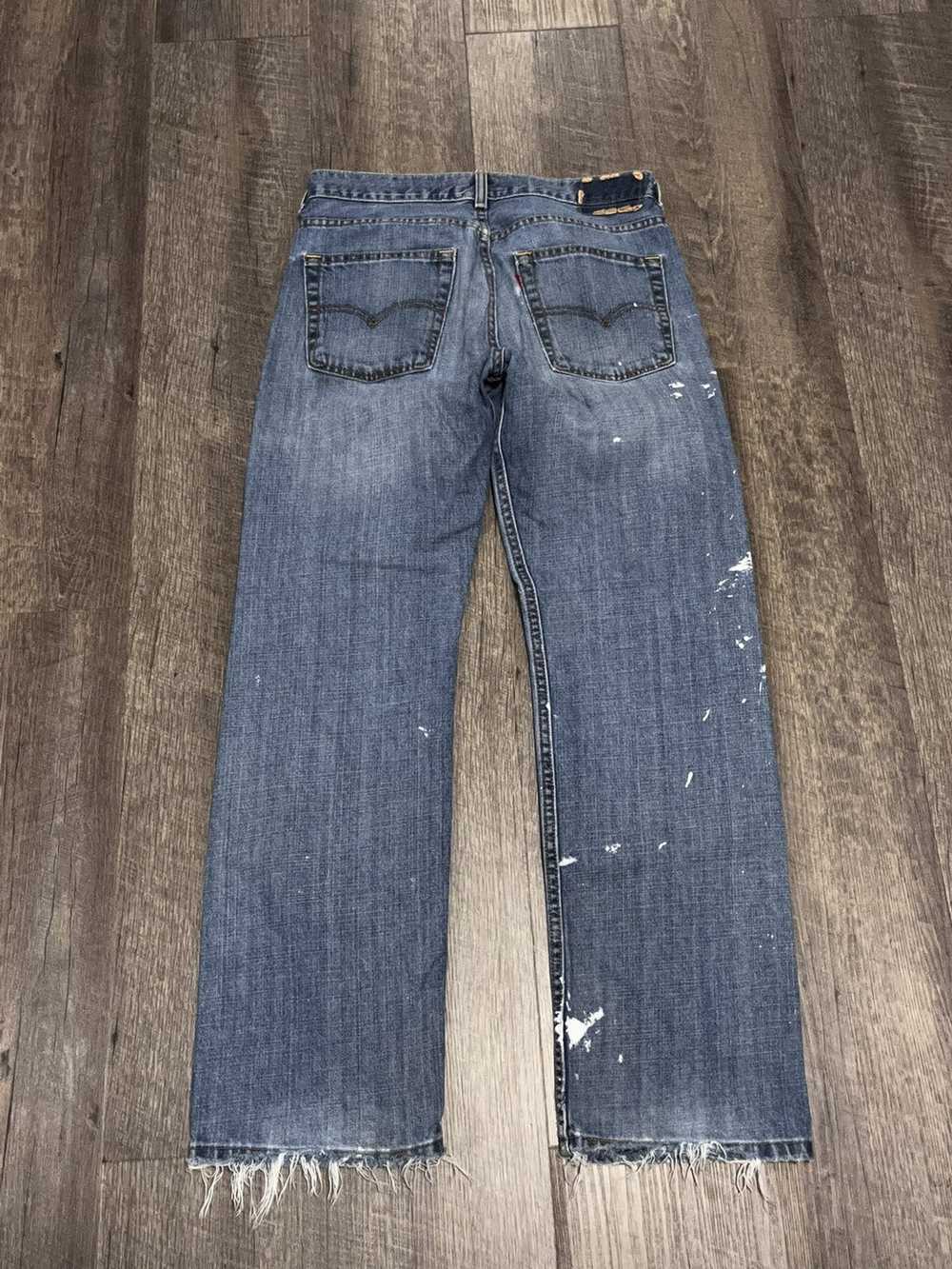 Levi's × Vintage Levis 550 paint splatter jeans 2… - image 2