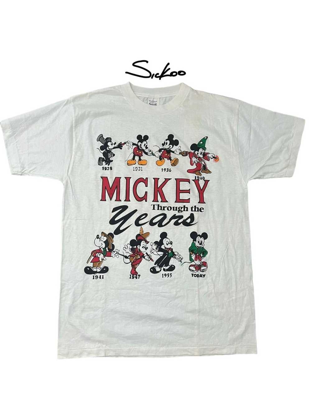 Disney × Vintage Vintage Mickey Mouse tee - image 1