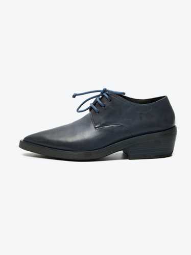 Marsell Blue Sharp Nosed Leather Derby - image 1