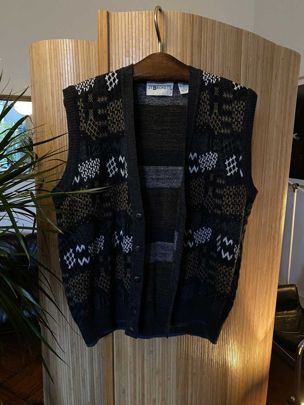 Vintage Vintage Knit Vest - image 1