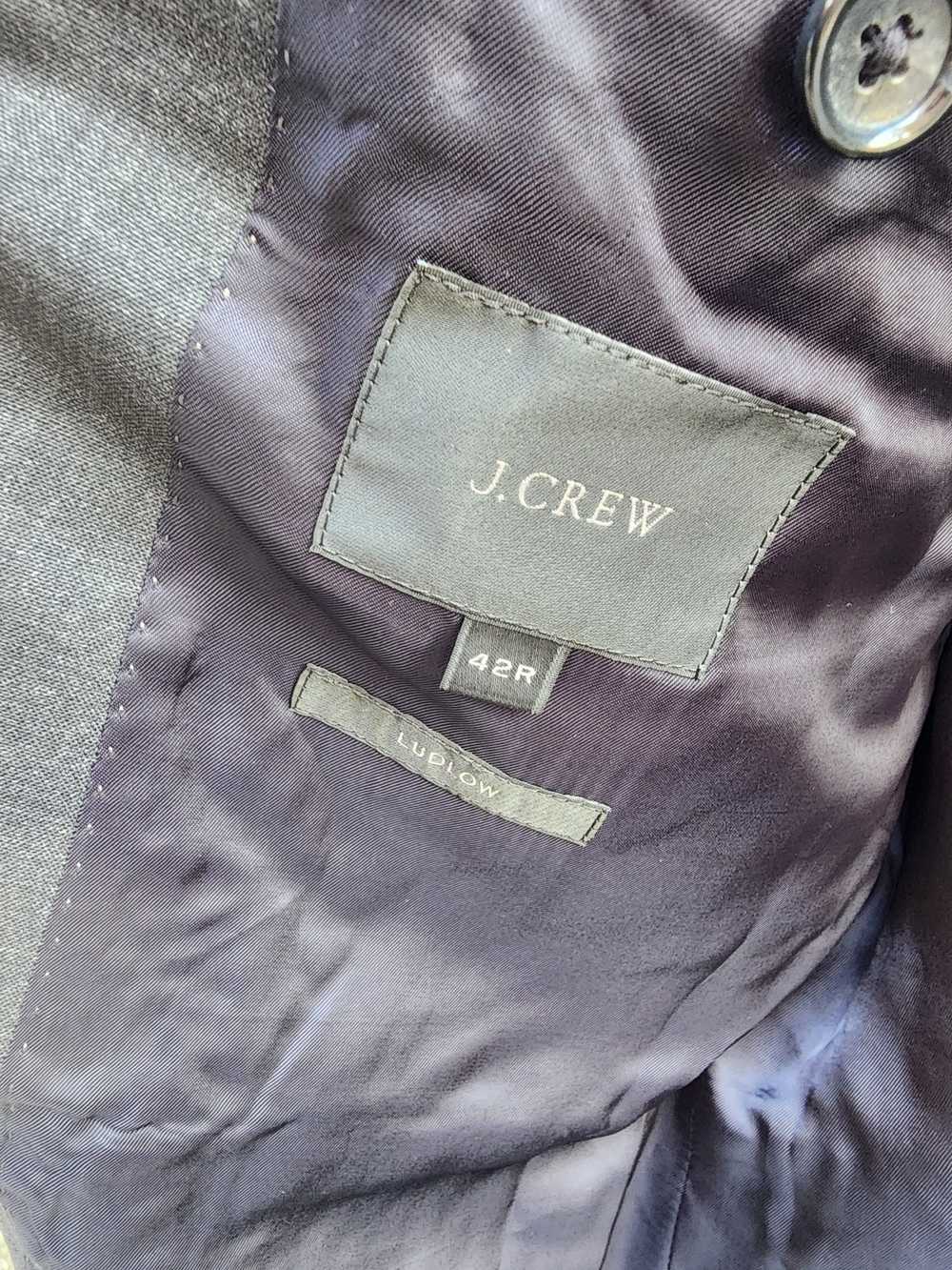 J.Crew J Crew Ludlow Black/Grey Blazer Mens Size … - image 6