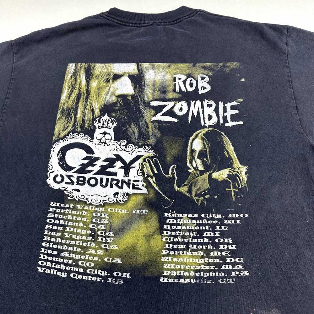 Vintage Vintage Ozzy Osbourne T-Shirt Black Sabba… - image 4