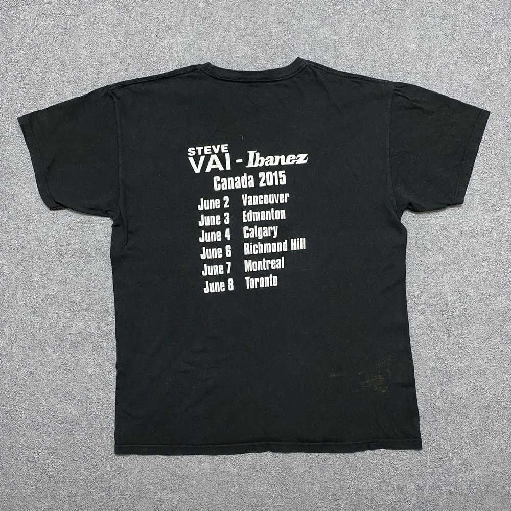 Band Tees × Rock T Shirt × Tour Tee Steve Vai Vin… - image 2