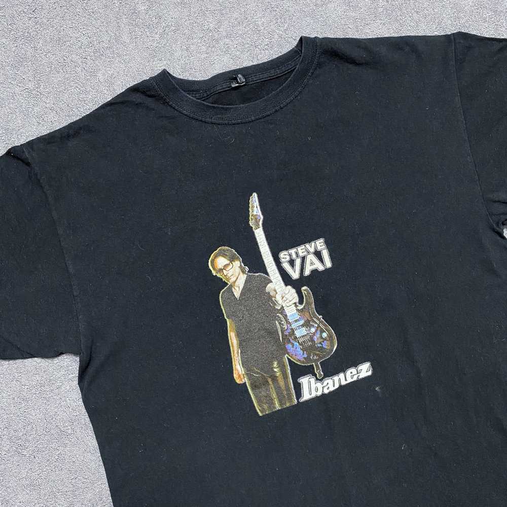 Band Tees × Rock T Shirt × Tour Tee Steve Vai Vin… - image 3