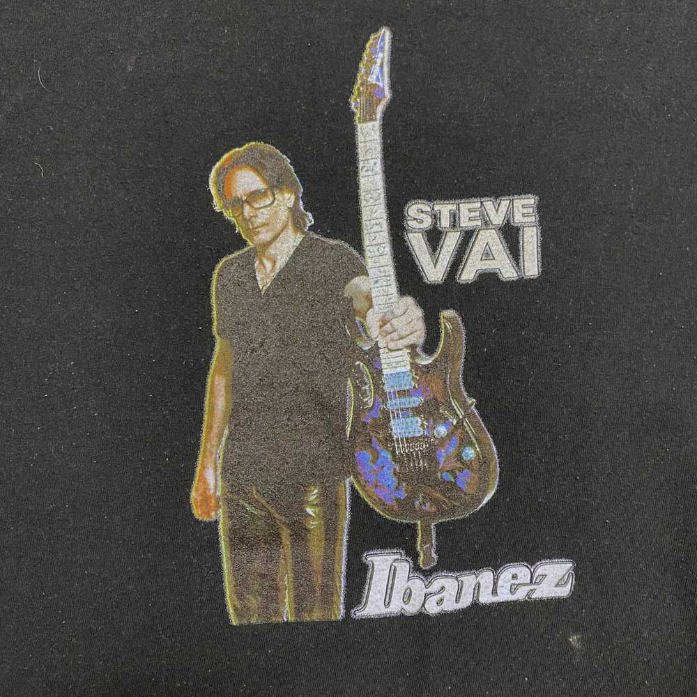 Band Tees × Rock T Shirt × Tour Tee Steve Vai Vin… - image 4