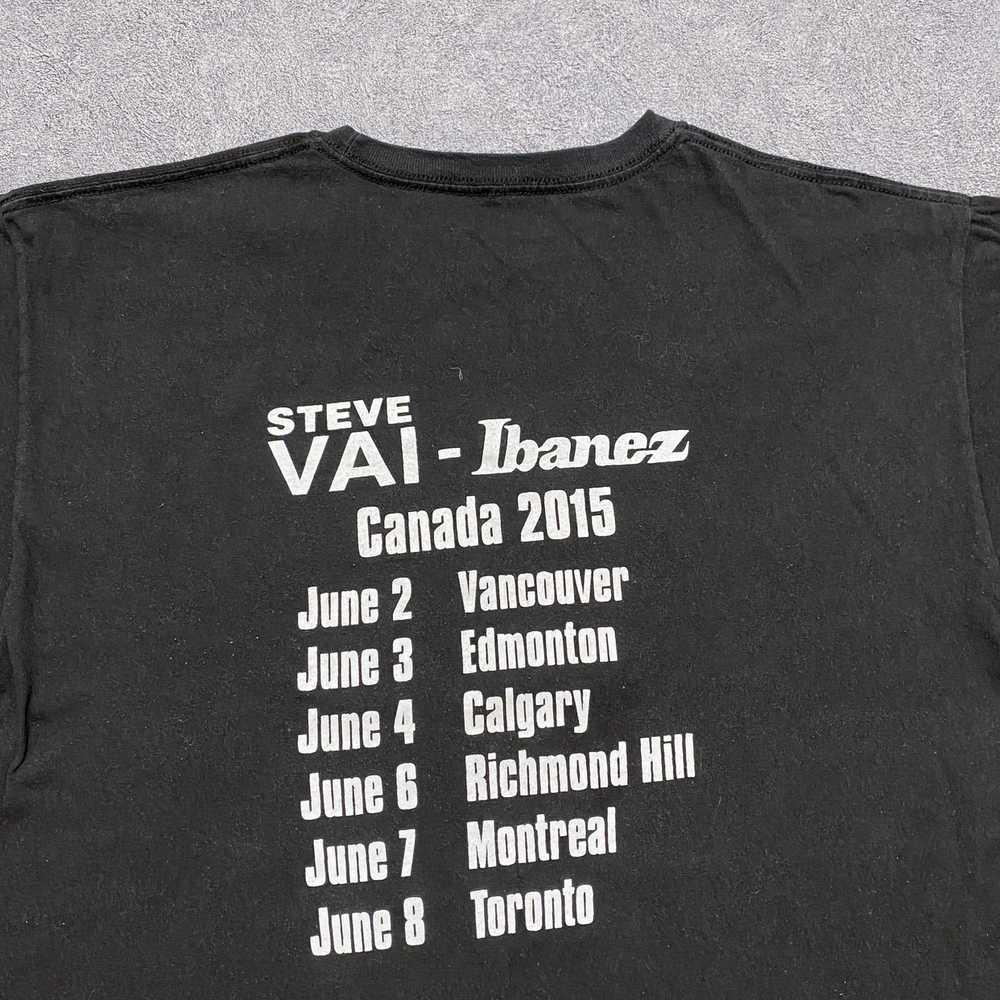 Band Tees × Rock T Shirt × Tour Tee Steve Vai Vin… - image 5