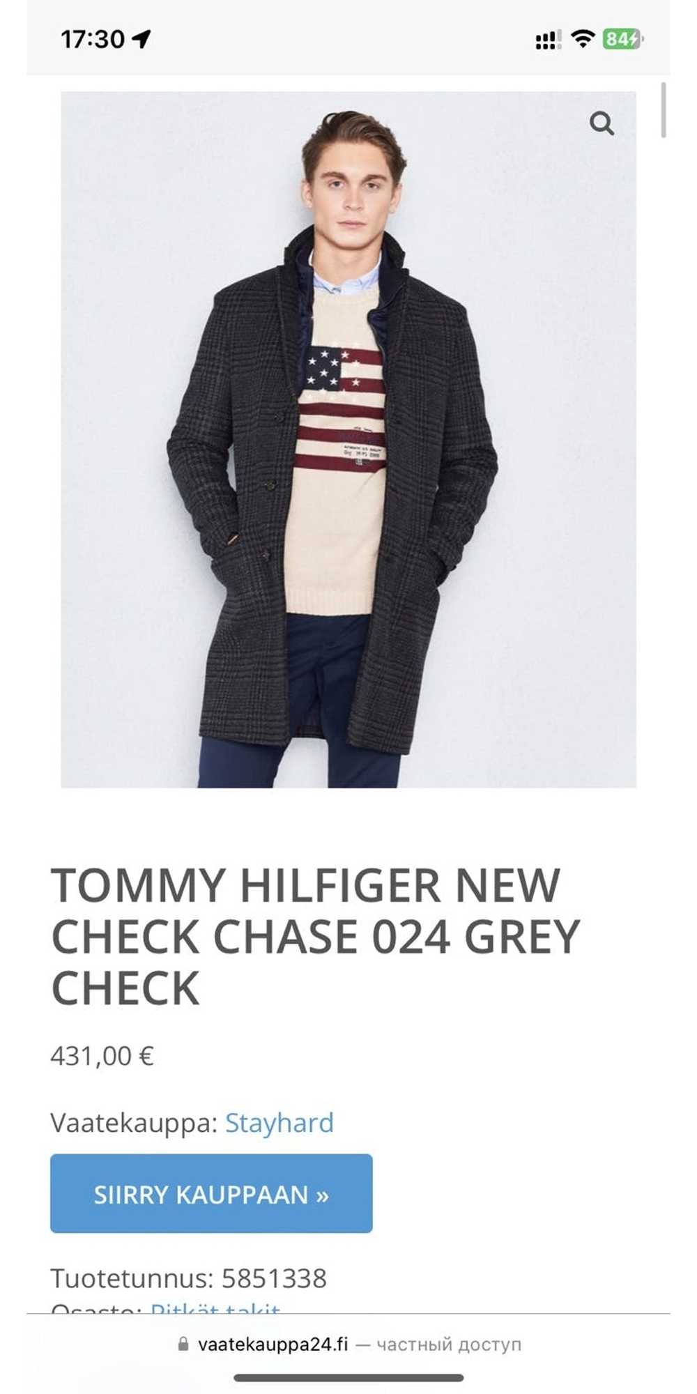 Designer × Luxury × Tommy Hilfiger RRP 431 Tommy … - image 3