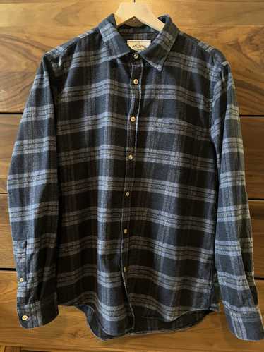 Portuguese Flannel Gray/navy flannel