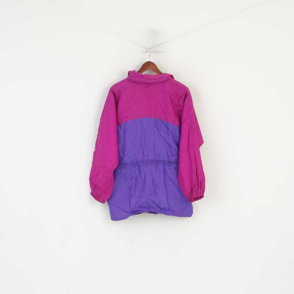 Vintage Vintage Men S Jacket Purple Nylon Outdoor… - image 6