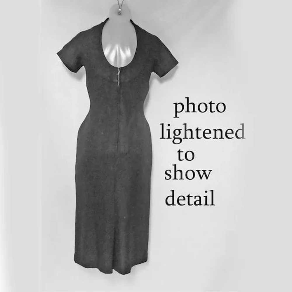 Tight Little Black Sheath Dress, Jerry Greenwald … - image 6