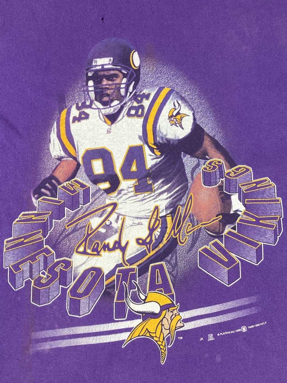 Mitchell & Ness Men's Minnesota Vikings Randy Moss #84 1998 Throwback Jersey