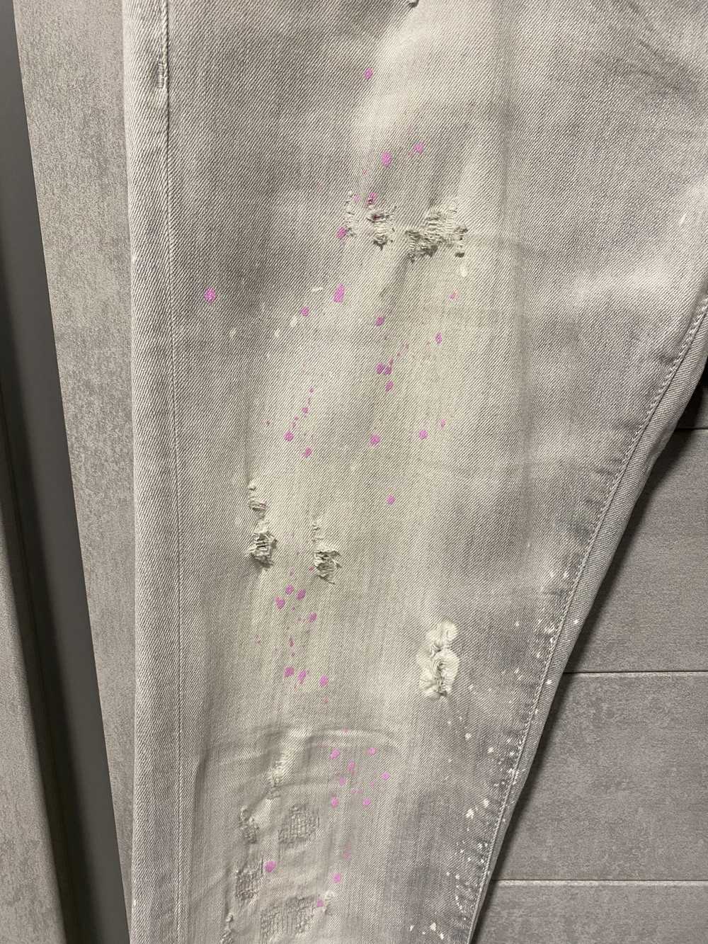 Dsquared2 Dsquared 2 pink purple paint splatter d… - image 4