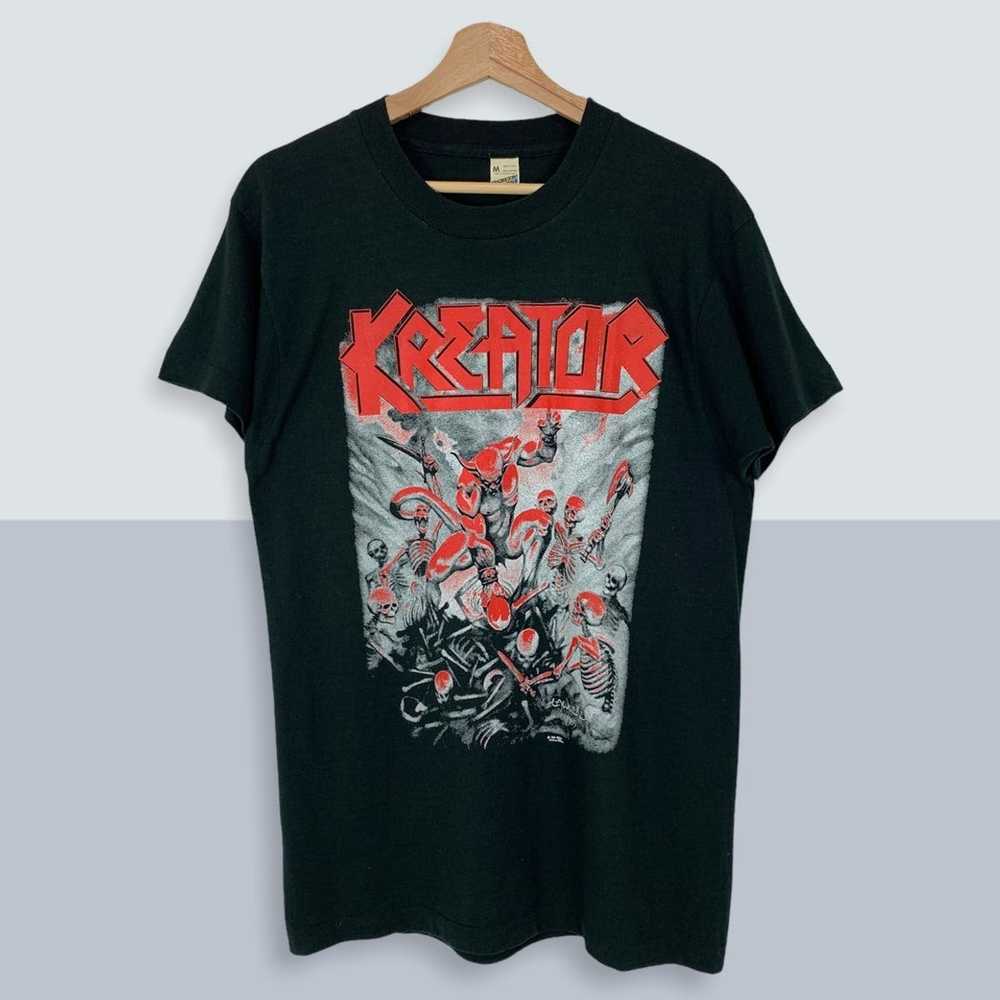 Band Tees × Vintage Vintage 1990 Kreator "Endless… - image 1