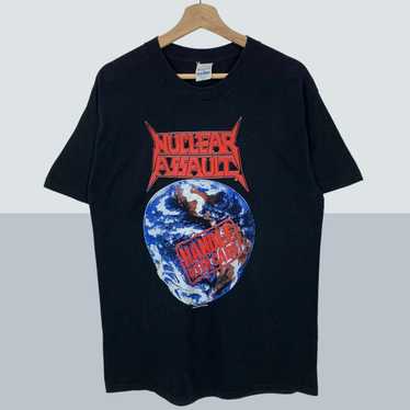 Nuclear Assault shirt vintage rare T-shirt soft thin … - Gem