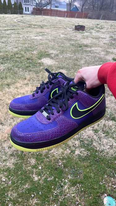 Nike air force 1 court clearance purple