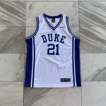 Vintage Duke Blue Devils Jersey 21 Nike Elite Mens Size XL 