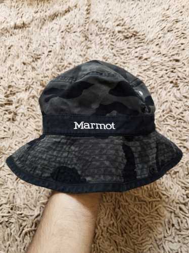 Descente × Marmot × Vintage Marmot camo bucket hat