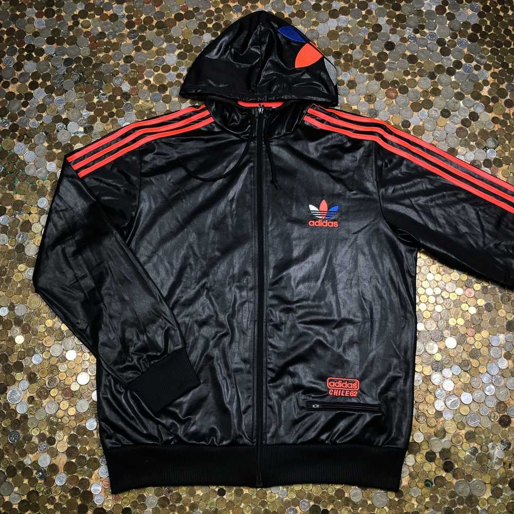 Adidas × Vintage Adidas Chile 62 hoodie zip track… - image 1