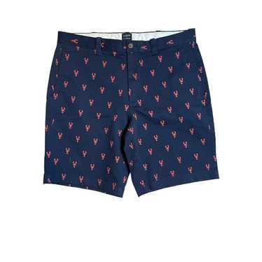 J.Crew J. Crew Men’s Navy Blue Shorts Red Crab Pa… - image 1