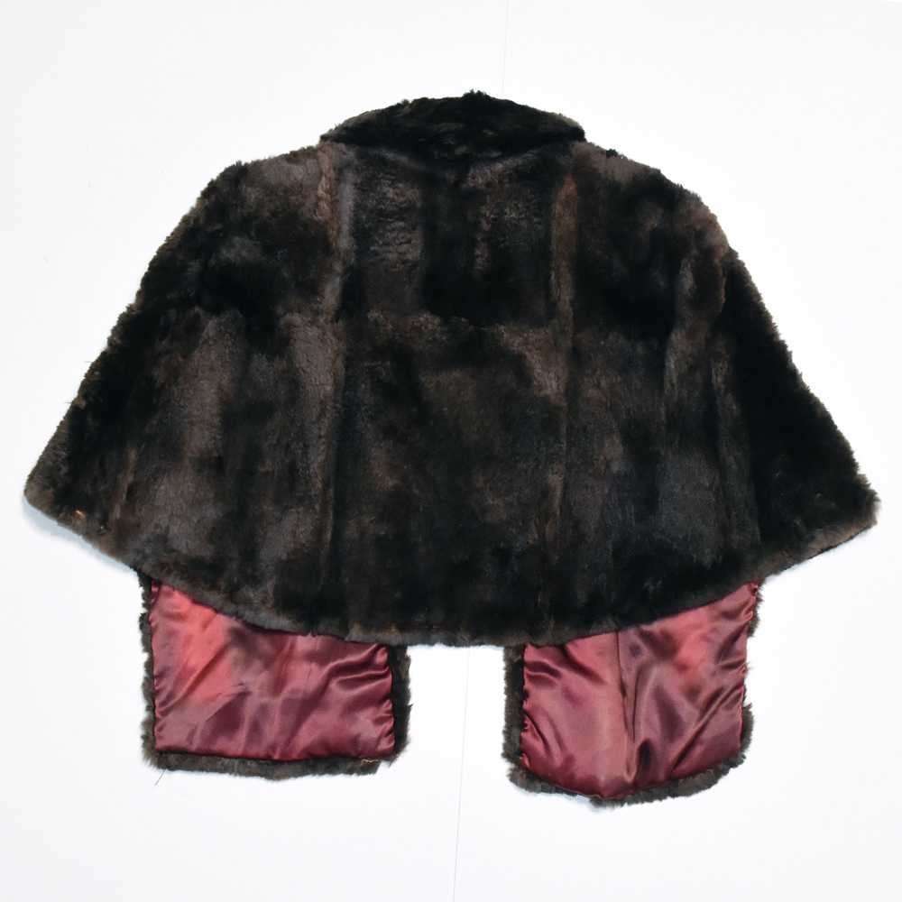 Made In Usa × Vintage 1950's Mink Fur Wrap - image 2