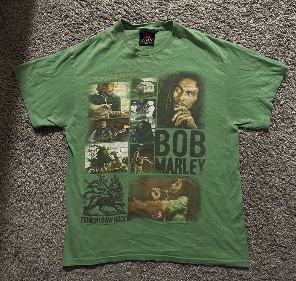 Band Tees × Vintage VTG Bob Marley T-Shirt - image 4