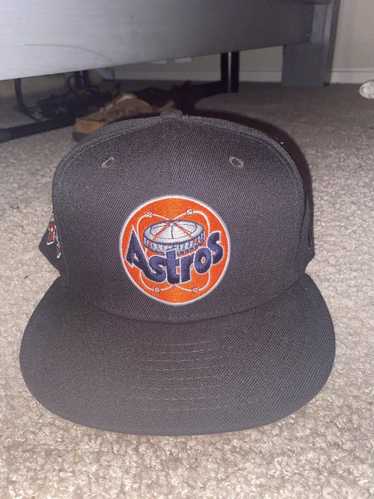 Navy Blue Houston Astros MLB Crystal Icons New Era Fitted Hat – Sports  World 165