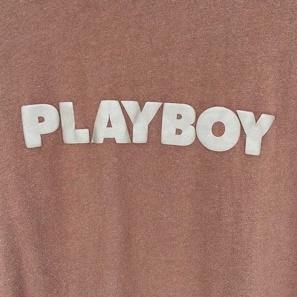 Playboy Playboy Pacsun Haus Brown Long Sleeve Gra… - image 3